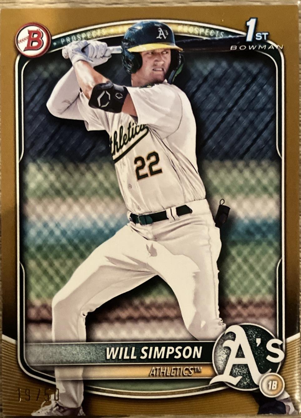 Will Simpson [Gold] #BP-35