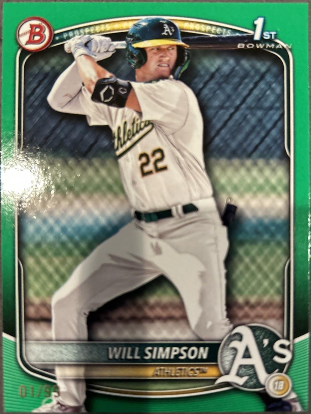 Will Simpson [Green] #BP-35