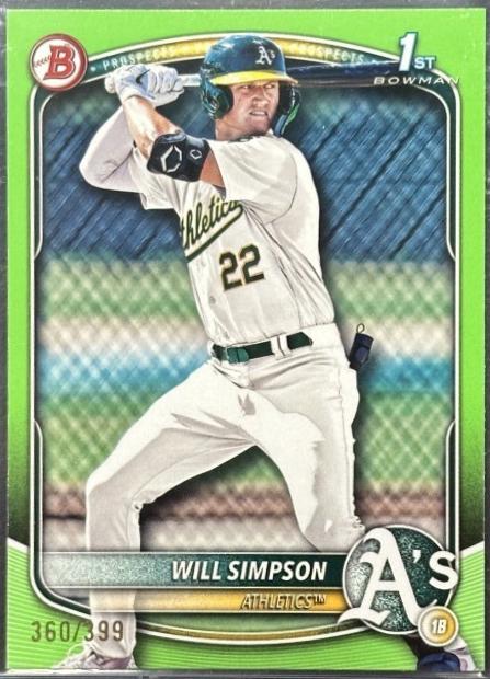 Will Simpson [Neon Green] #BP-35