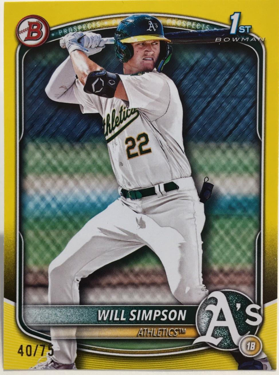Will Simpson [Yellow] #BP-35