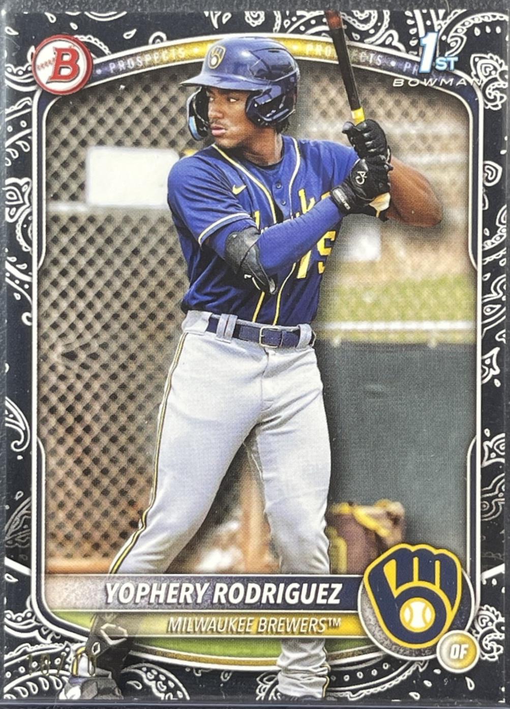 Yophery Rodriguez [Black Pattern] #BP-36