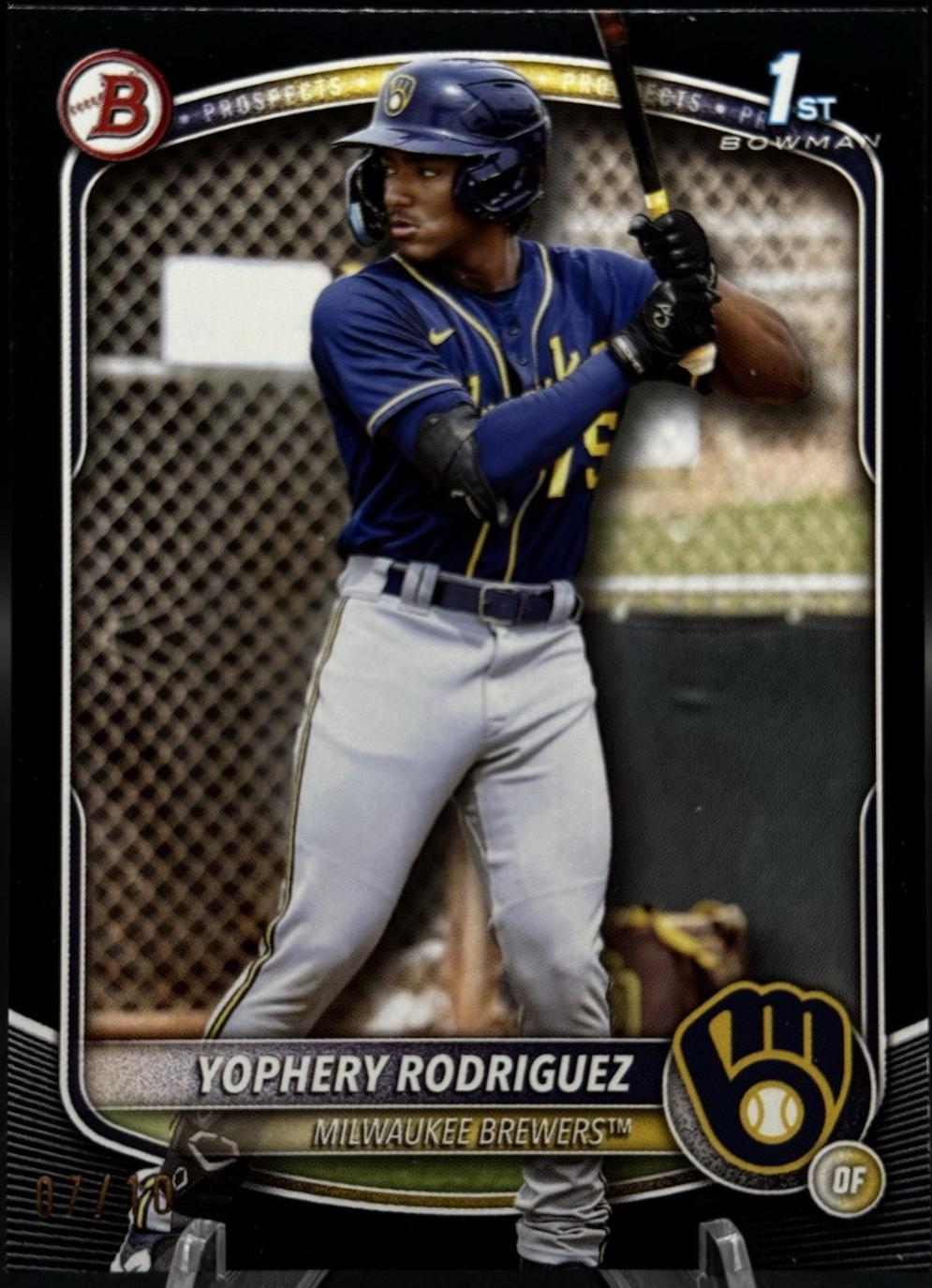 Yophery Rodriguez [Black] #BP-36