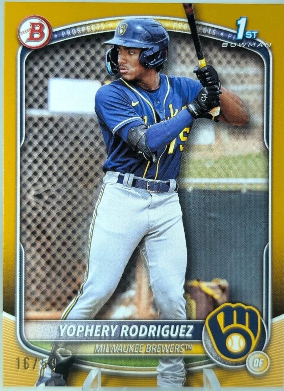 Yophery Rodriguez [Gold] #BP-36