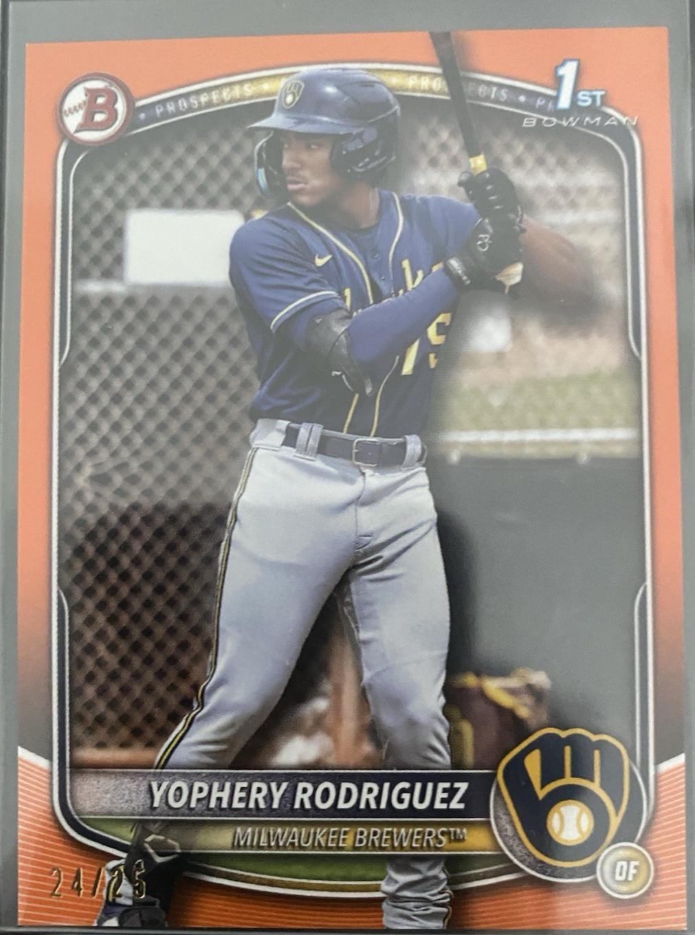 Yophery Rodriguez [Orange] #BP-36