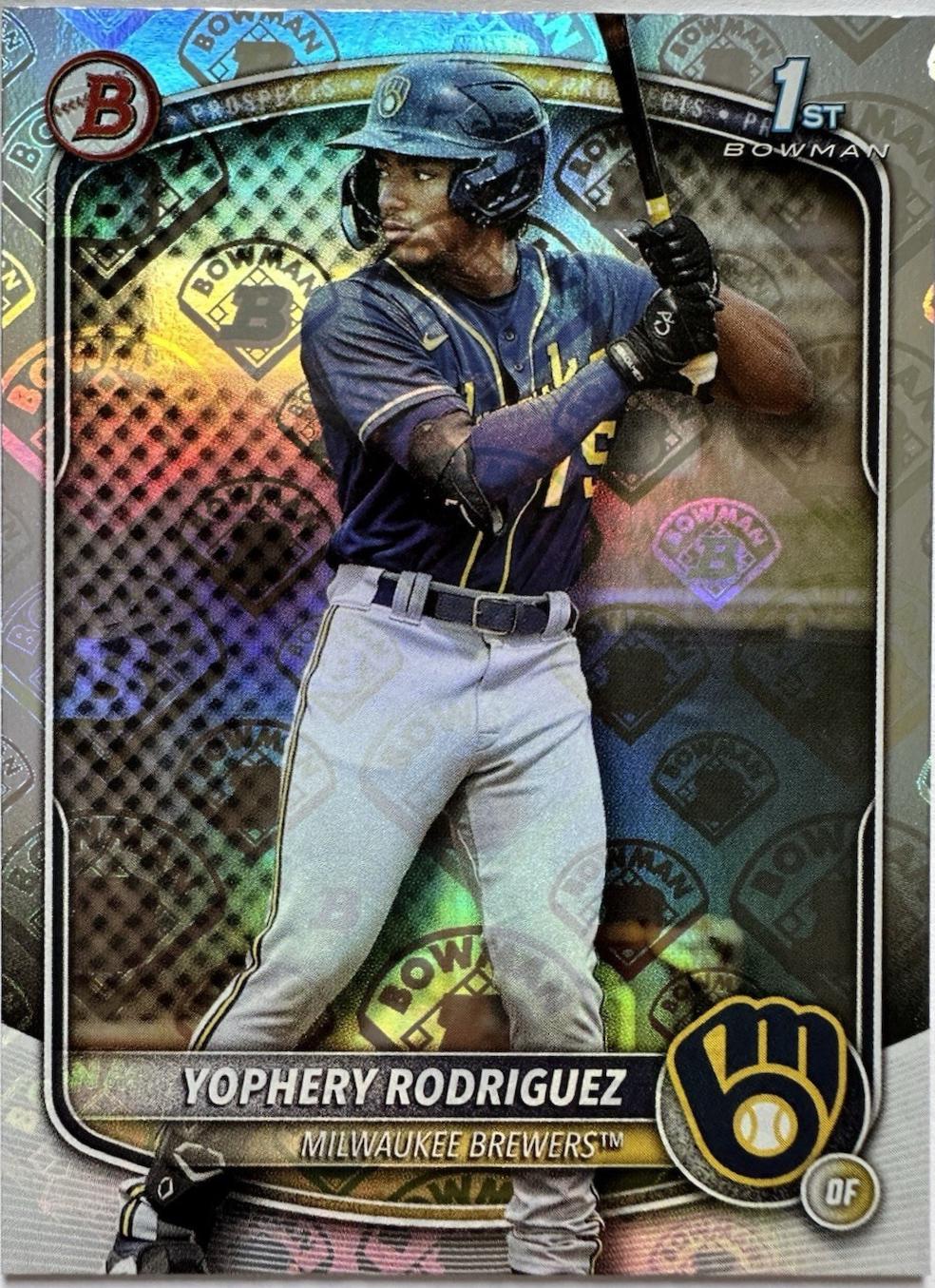 Yophery Rodriguez [Retro Logo Foil] #BP-36
