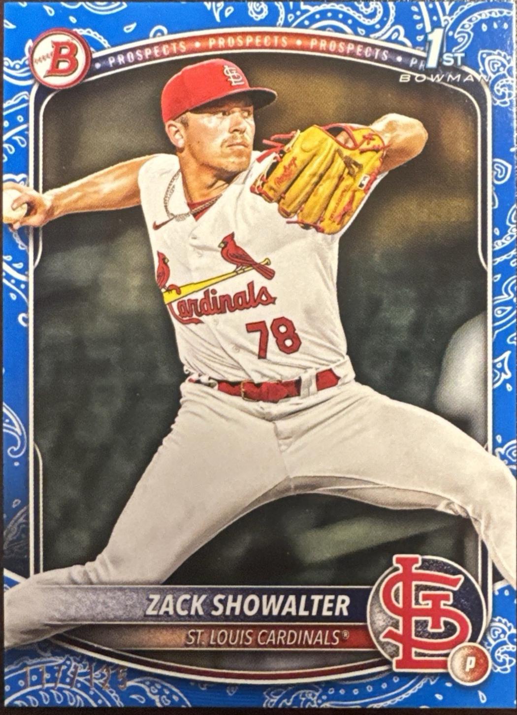Zack Showalter [Blue Pattern] #BP-74