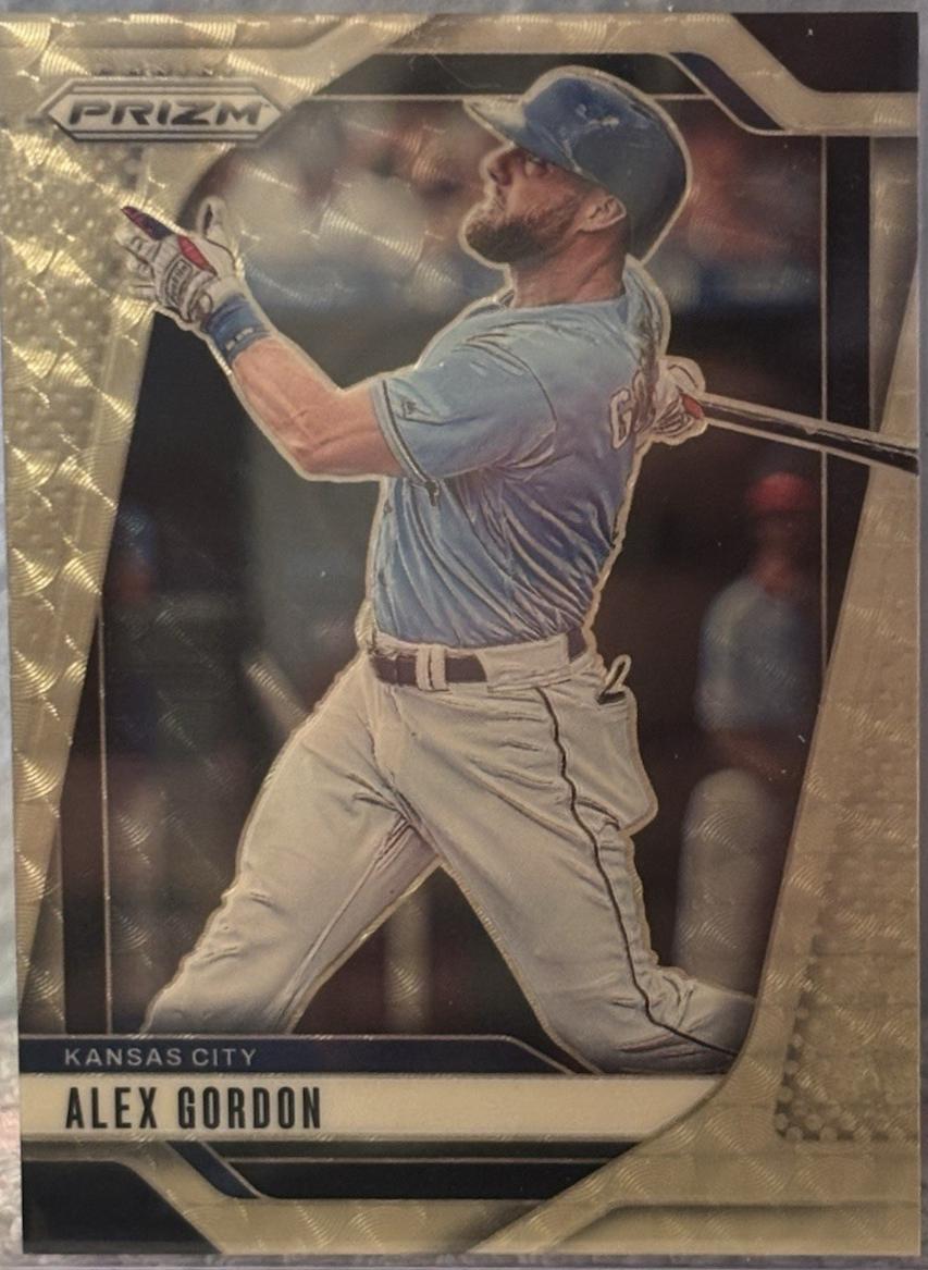 Alex Gordon [Black Finite Prizm] #8