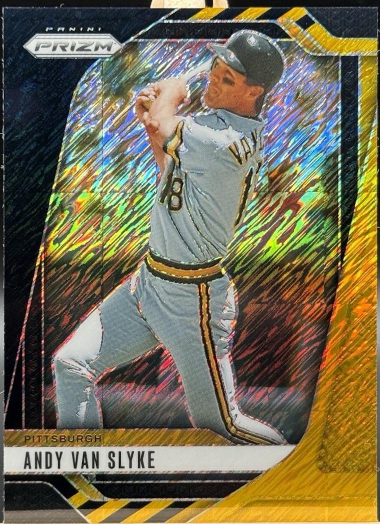 Andy Van Slyke [Black Gold Shimmer Prizm] #265