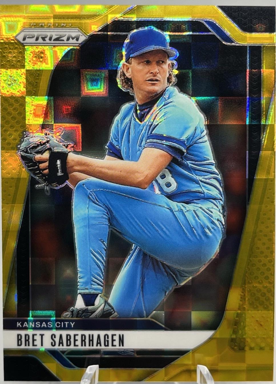 Bret Saberhagen [Gold Prizm] #124