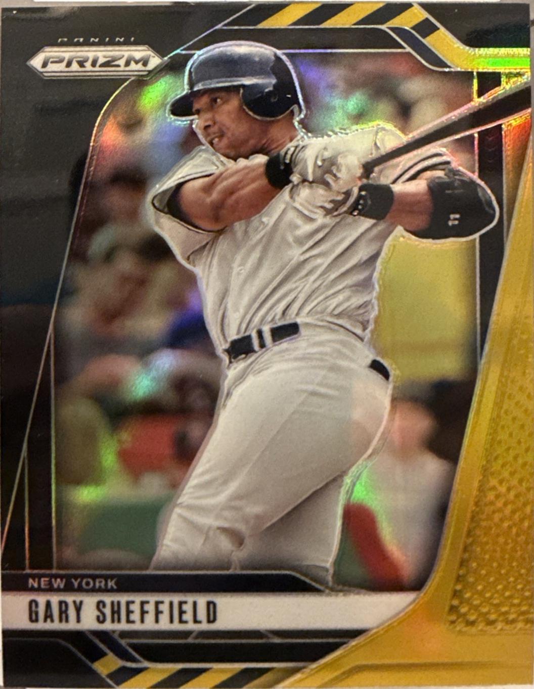 Gary Sheffield [Black Gold Prizm] #128