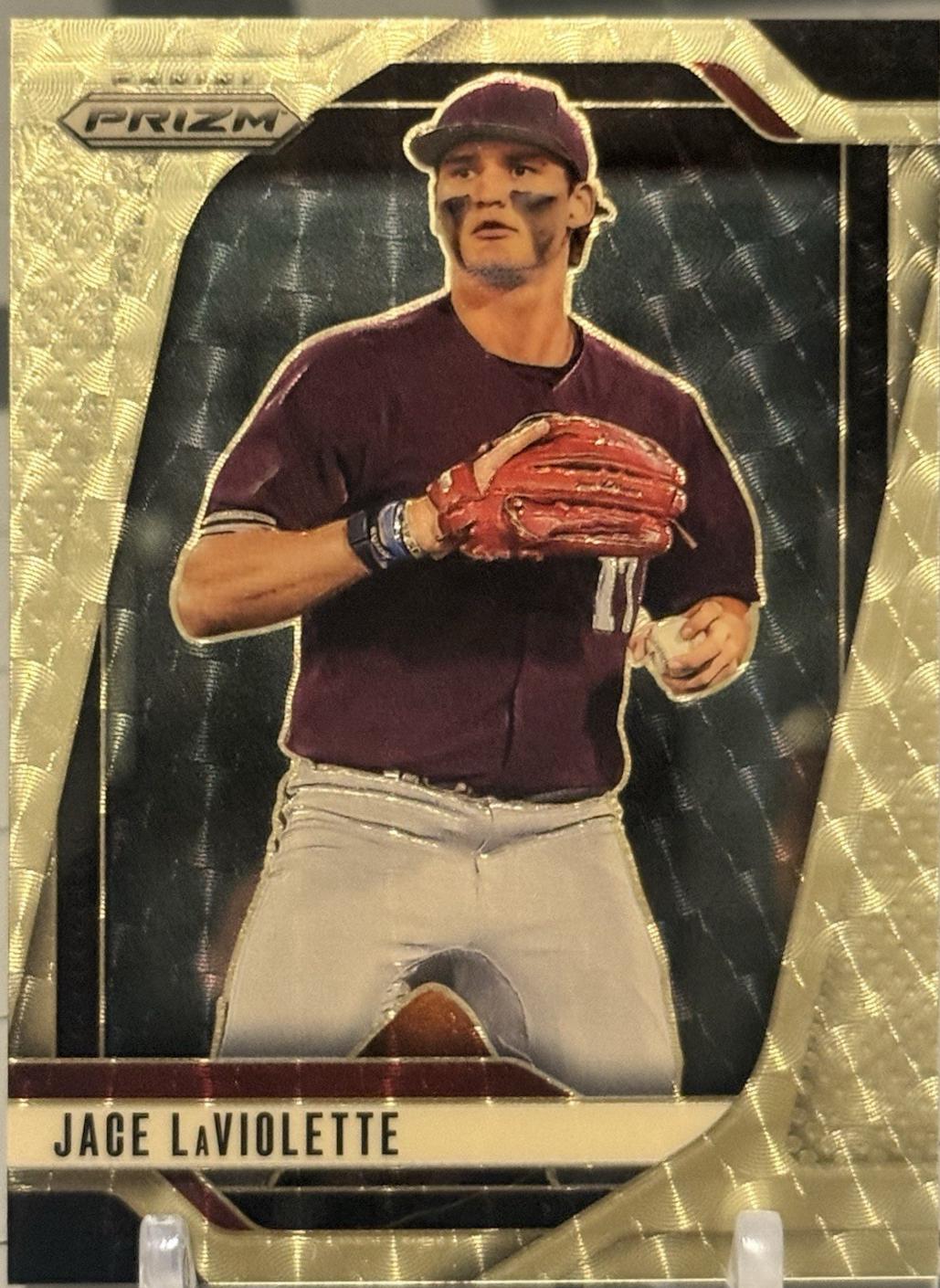 Jace LaViolette [Gold Vinyl Prizm] #42