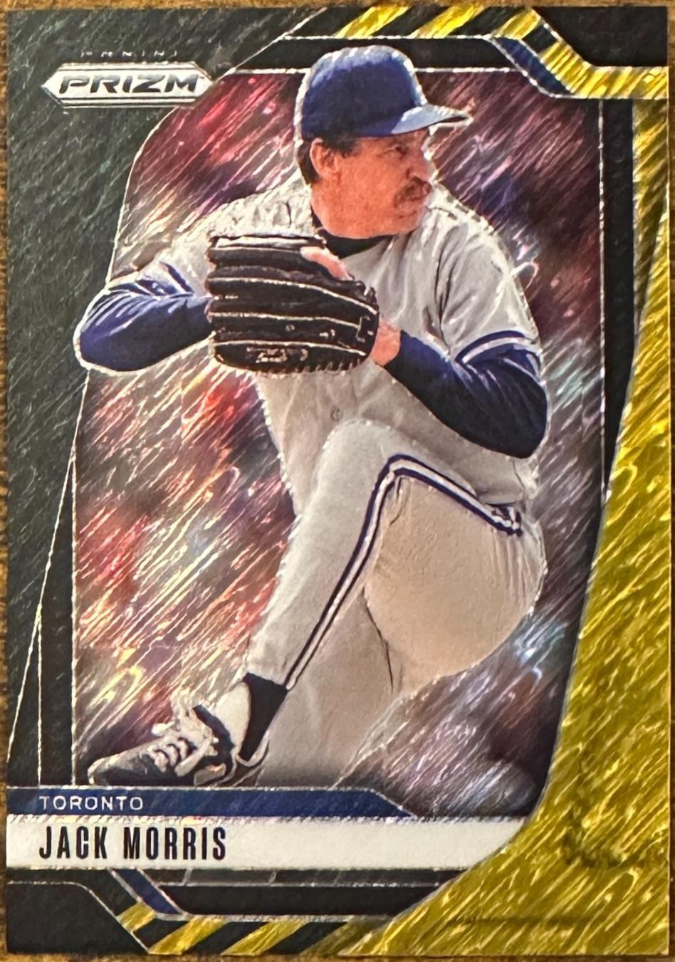 Jack Morris [Black Gold Shimmer Prizm] #98