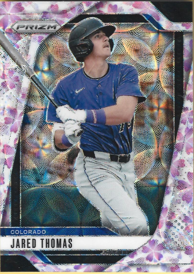 Jared Thomas [Cherry Blossom Prizm] #12