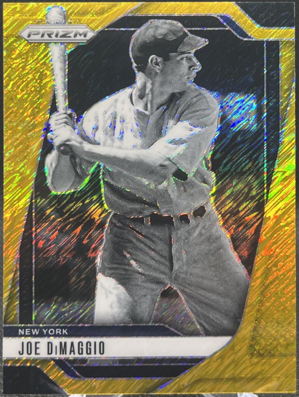 Joe DiMaggio [Gold Shimmer Prizm] #180