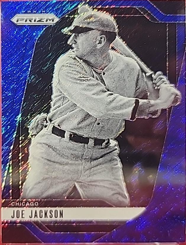 Joe Jackson [Blue Shimmer Prizm] #94