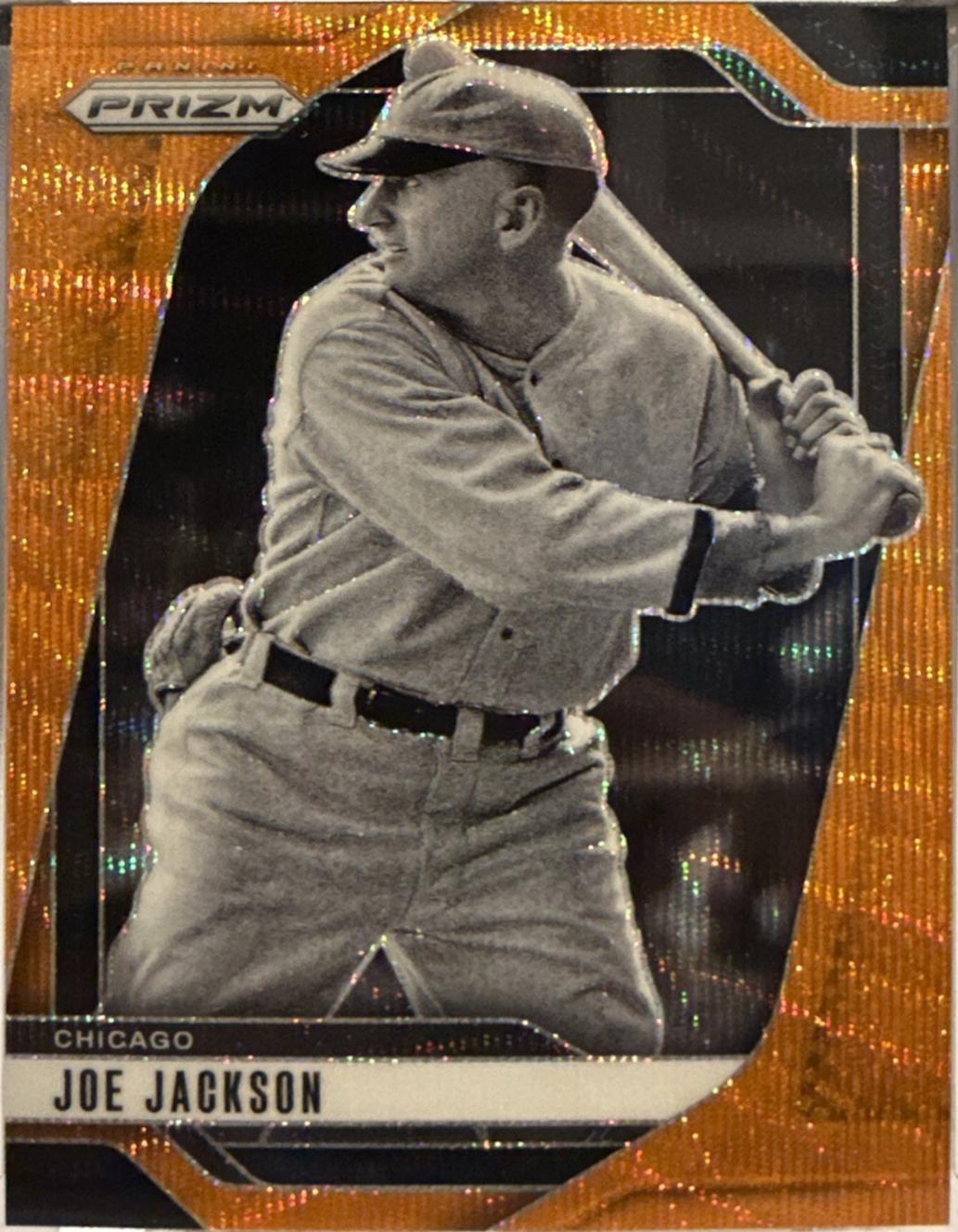 Joe Jackson [Orange Wave Prizm] #94