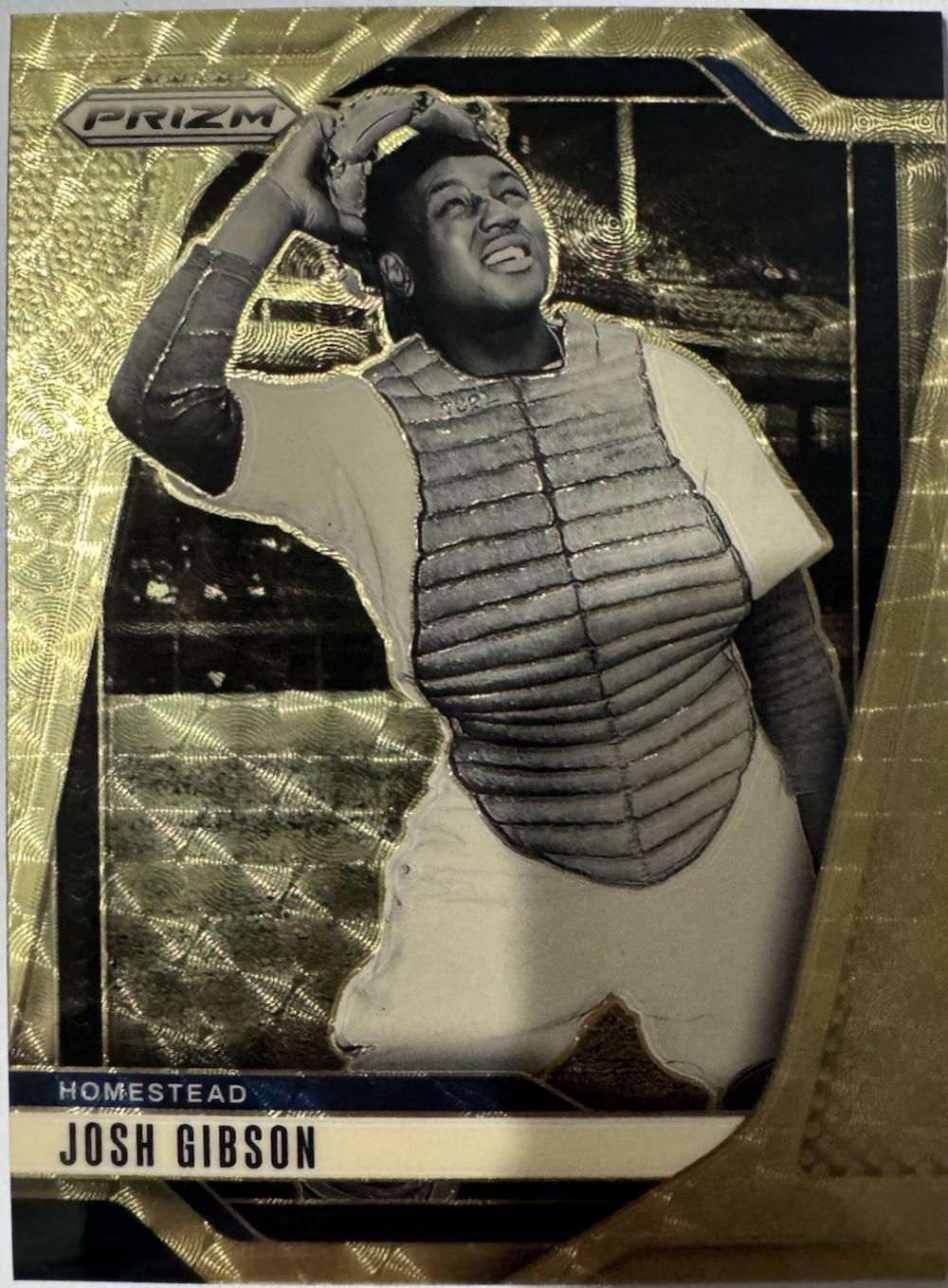 Josh Gibson [Gold Vinyl Prizm] #144