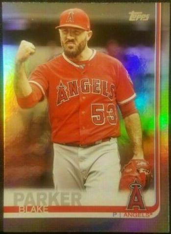 Blake Parker [Rainbow Foil] #18