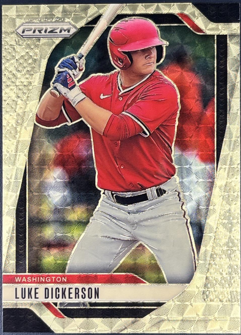 Luke Dickerson [Gold Vinyl Prizm] #44