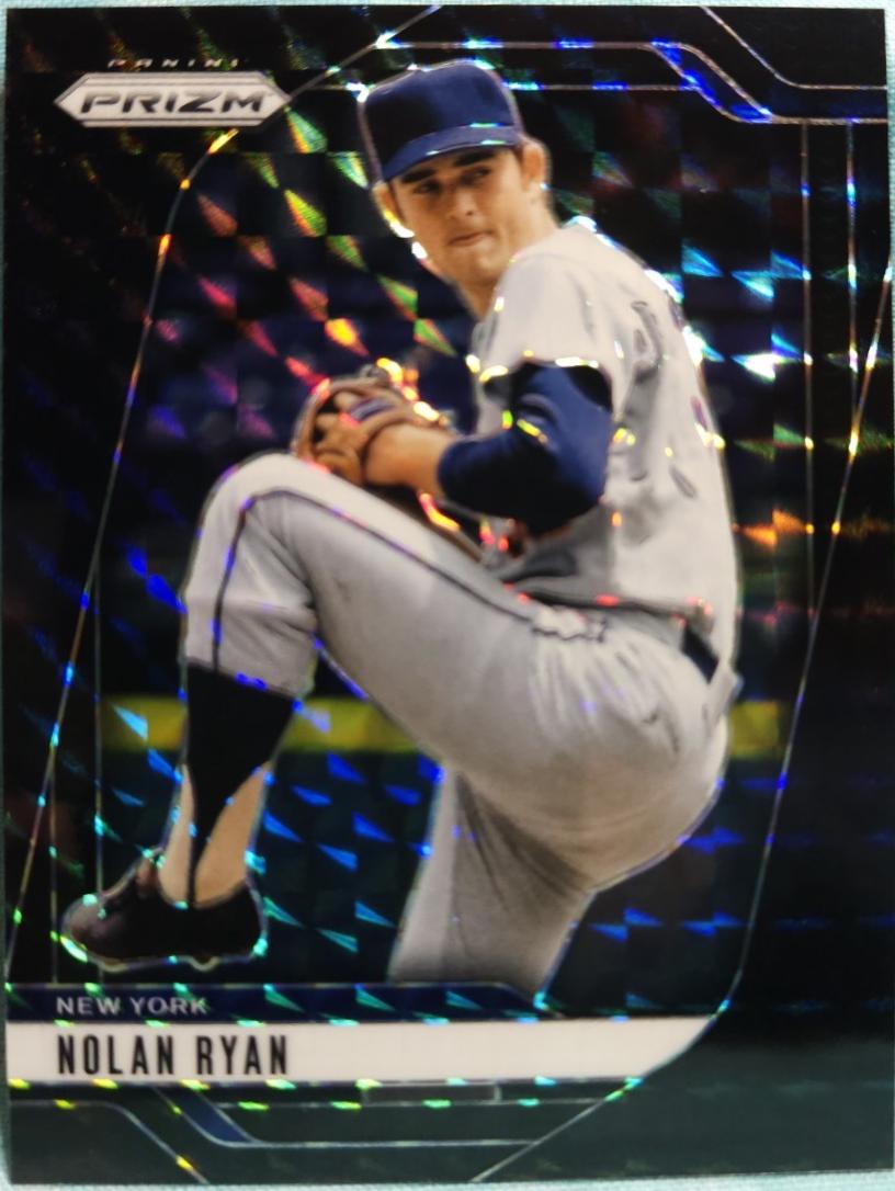 Nolan Ryan [Black Finite Prizm] #297