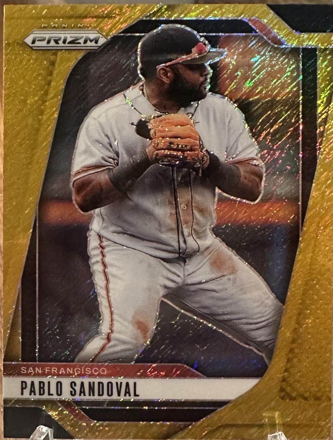 Pablo Sandoval [Gold Shimmer Prizm] #294