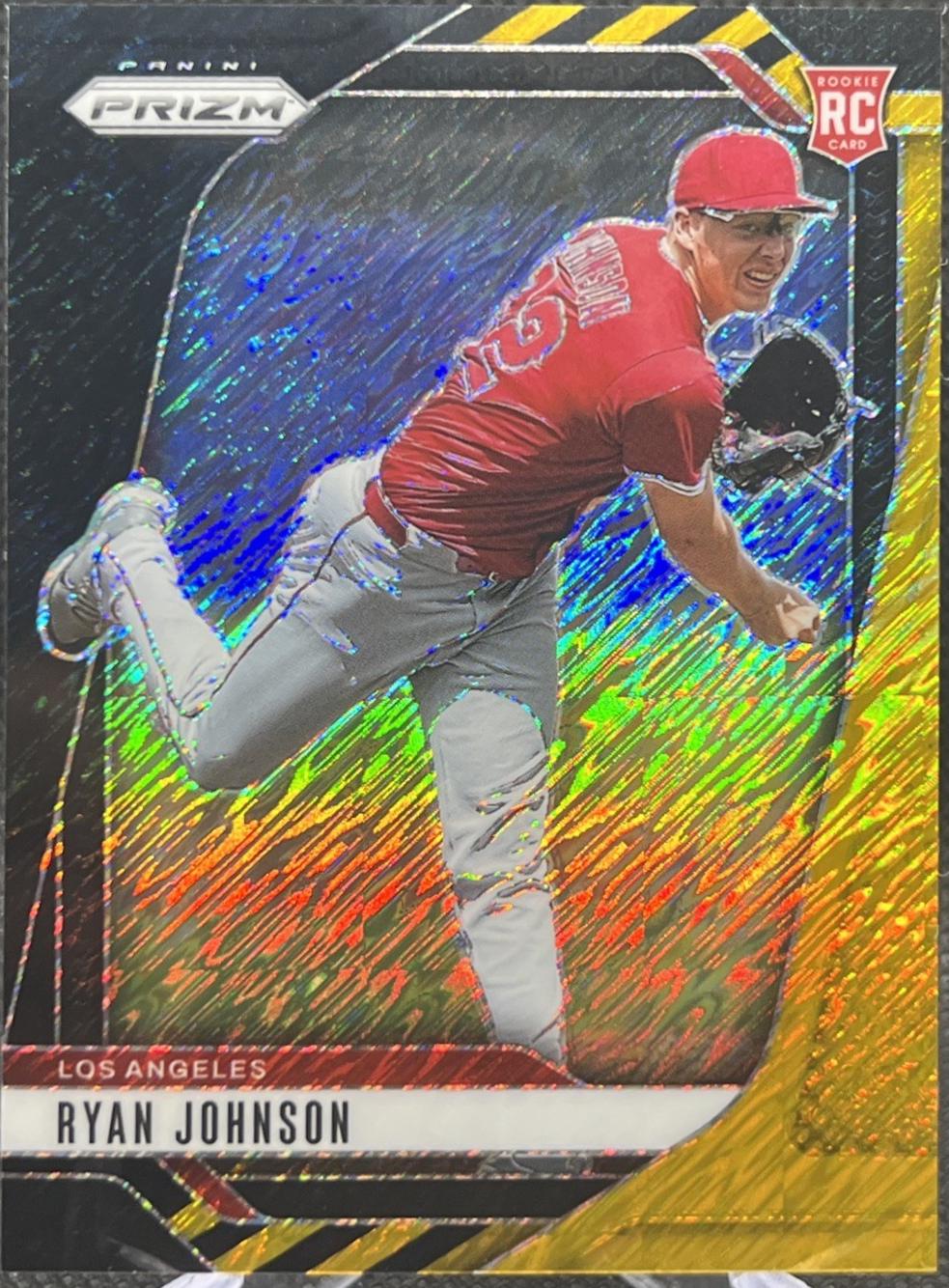 Ryan Johnson [Black Gold Shimmer Prizm] #293
