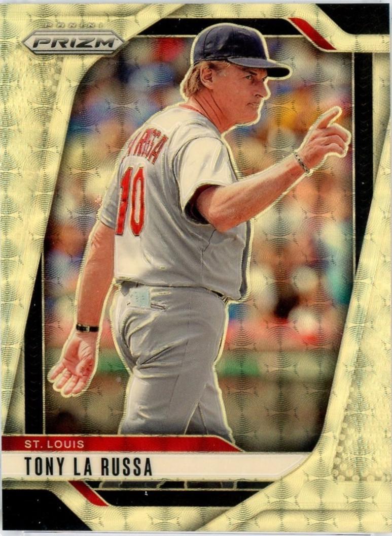 Tony La Russa [Gold Vinyl Prizm] #140