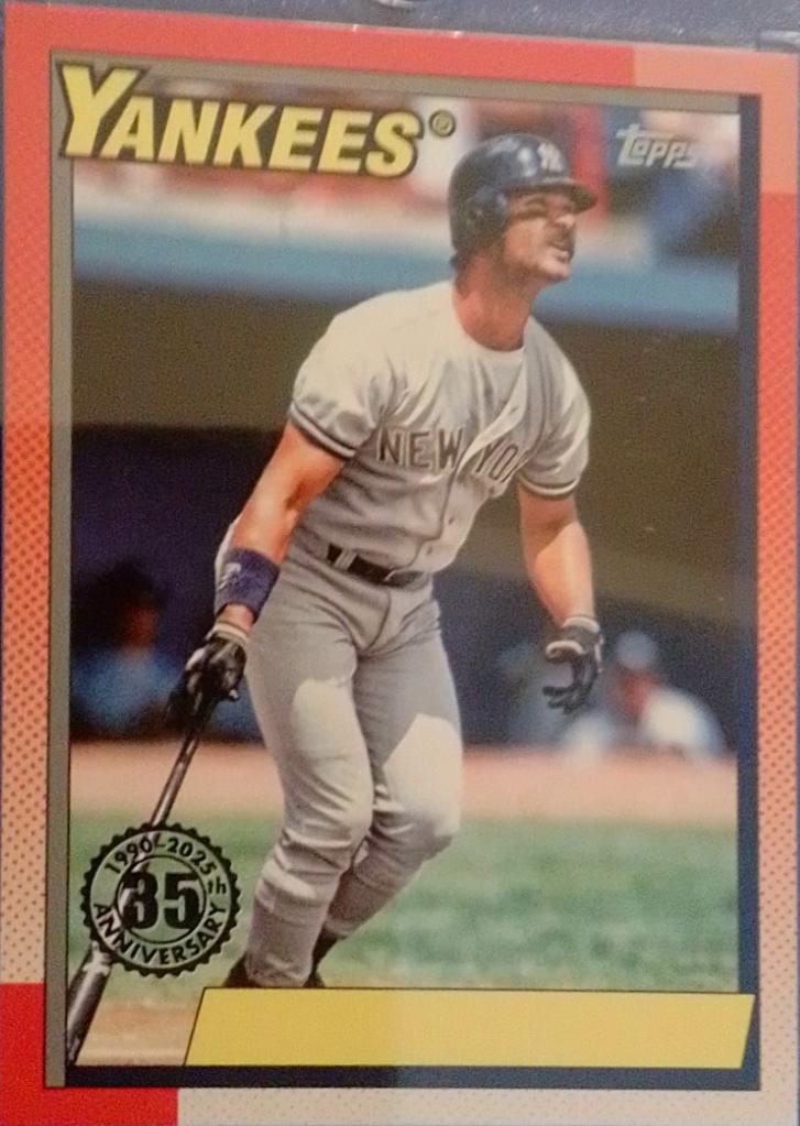 Don Mattingly [No Name] #T90-65