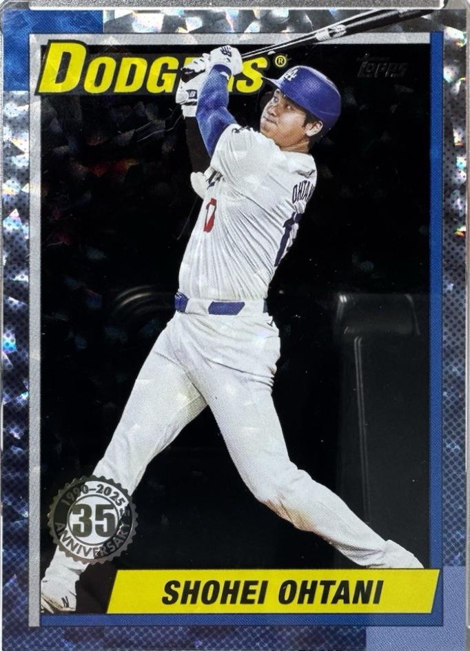 Shohei Ohtani [Black Crackle Foilboard] #T90-100