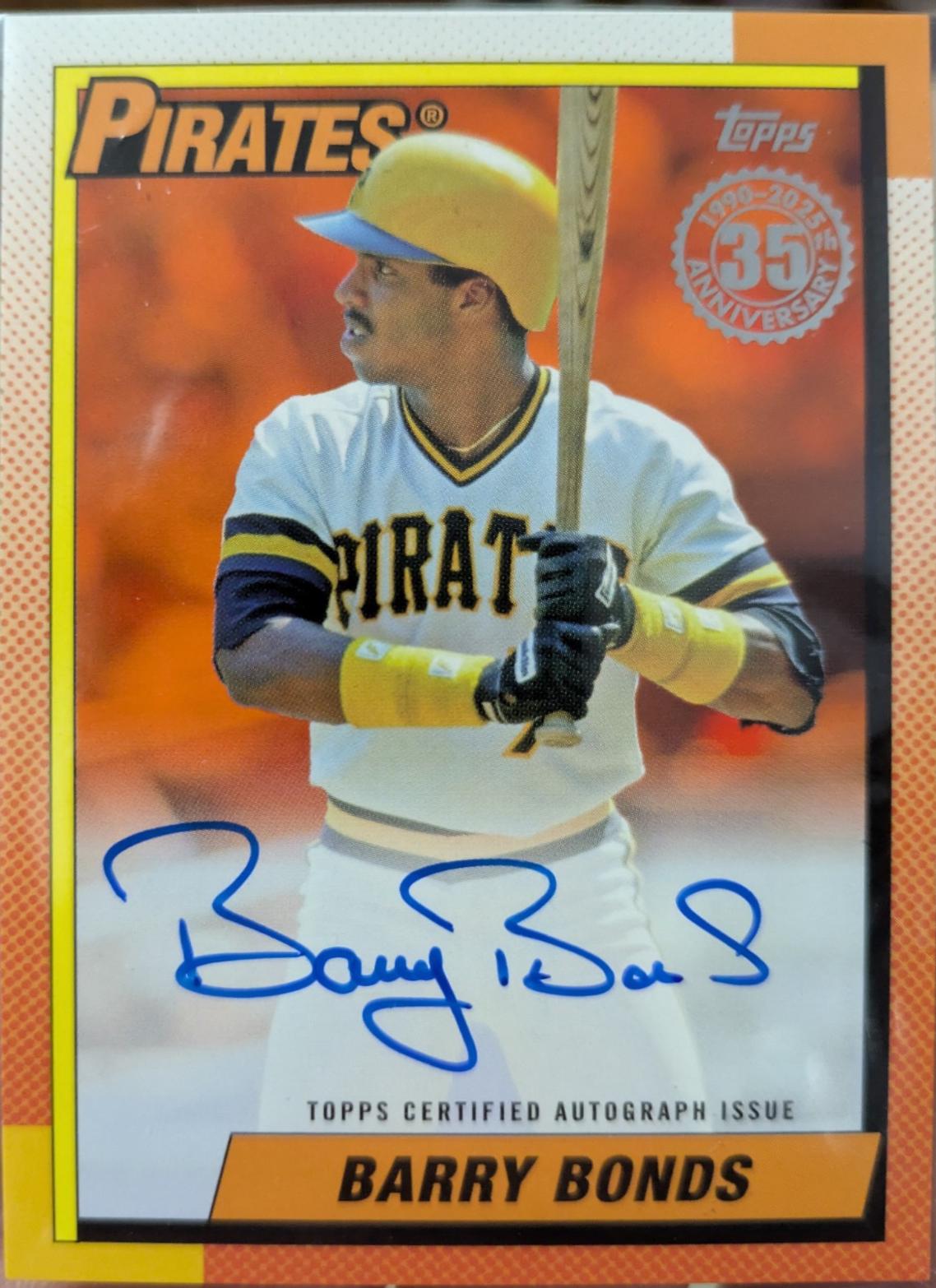 Barry Bonds [Orange] #90A-BBO2