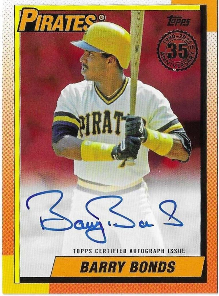 Barry Bonds [Red] #90A-BBO2