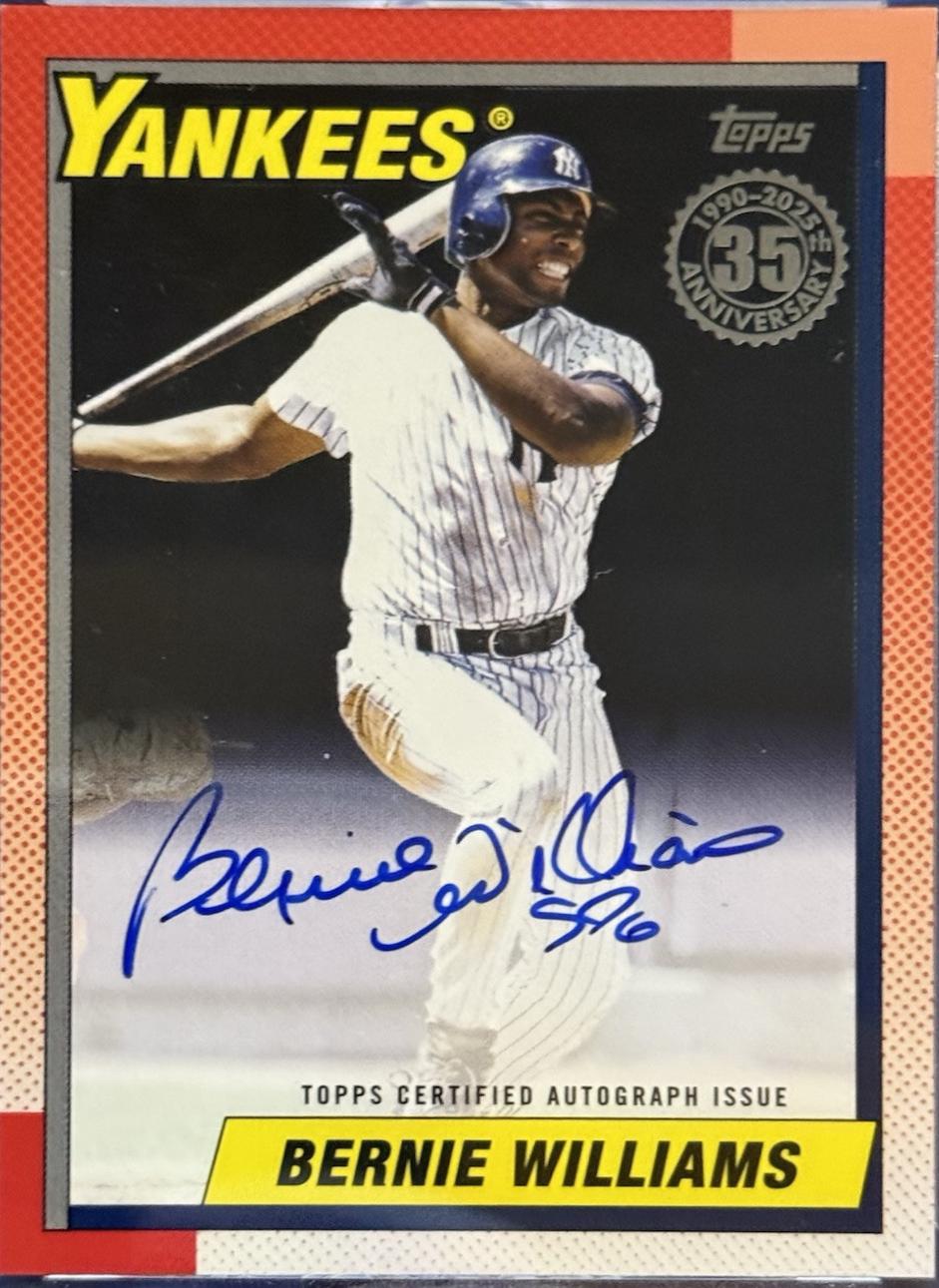Bernie Williams [Black] #90A-BW