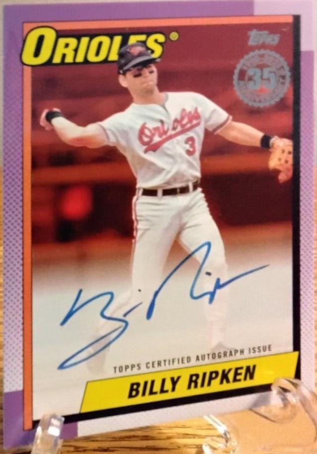 Billy Ripken [Orange] #90A-BRN