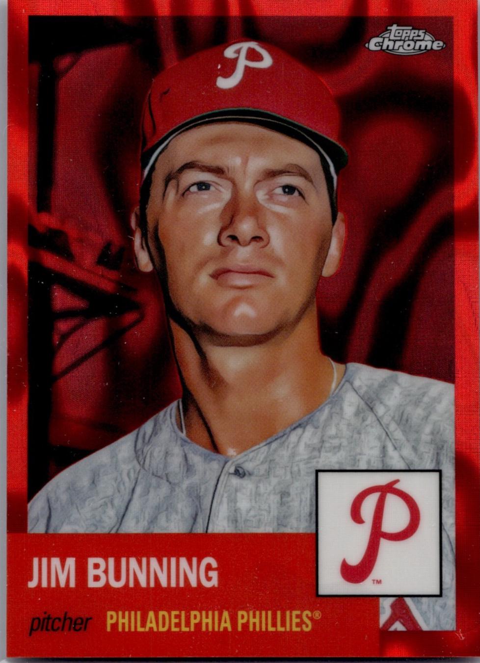 Jim Bunning [Red Lava Refractor] #415