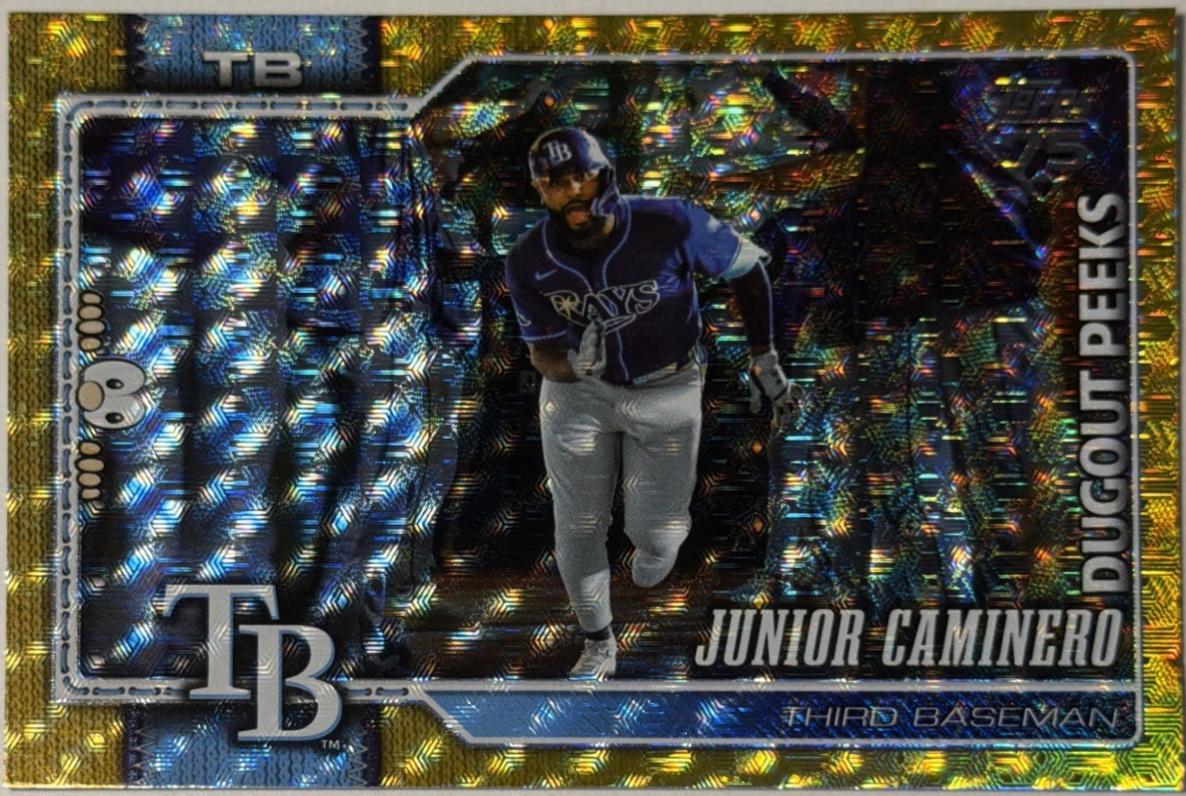Junior Caminero [Foilfractor Dugout Peeks] #328