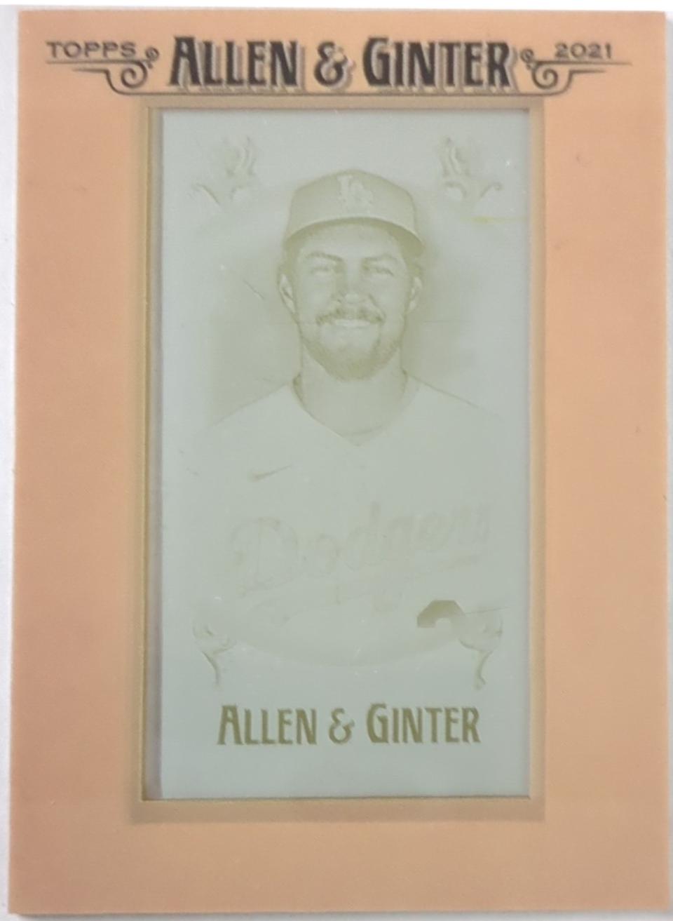 Trevor Bauer [Framed Mini Printing Plate] #208