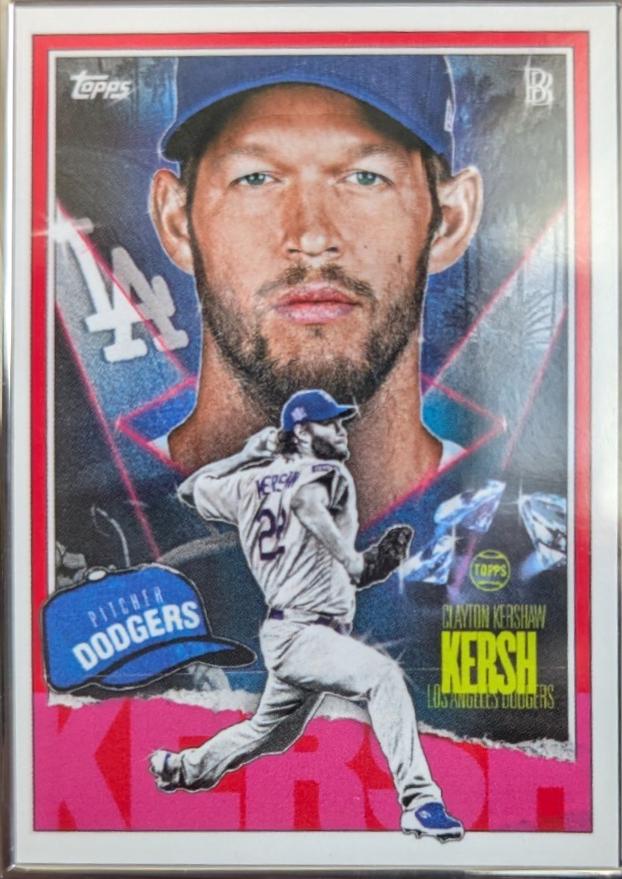 Clayton Kershaw [Artist Proof Silver Frame] #63