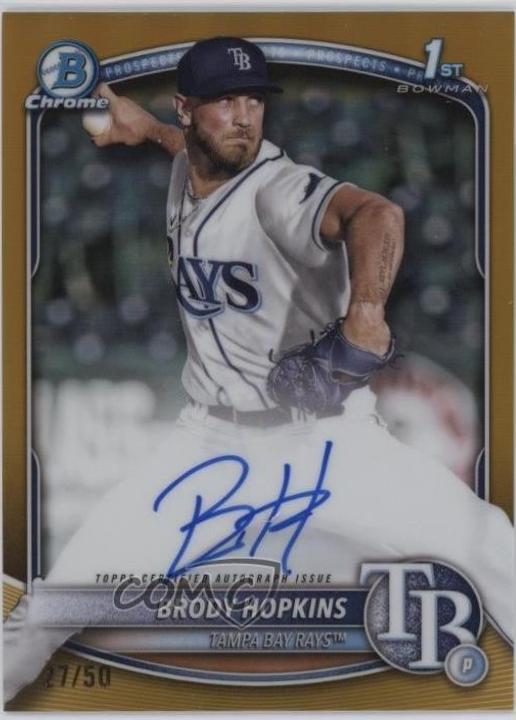Brody Hopkins [Gold Mojo Refractor] #CPA-BH