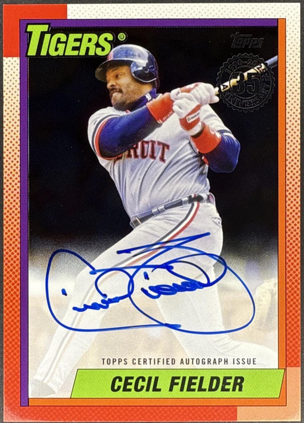 Cecil Fielder [Black] #90A-CF