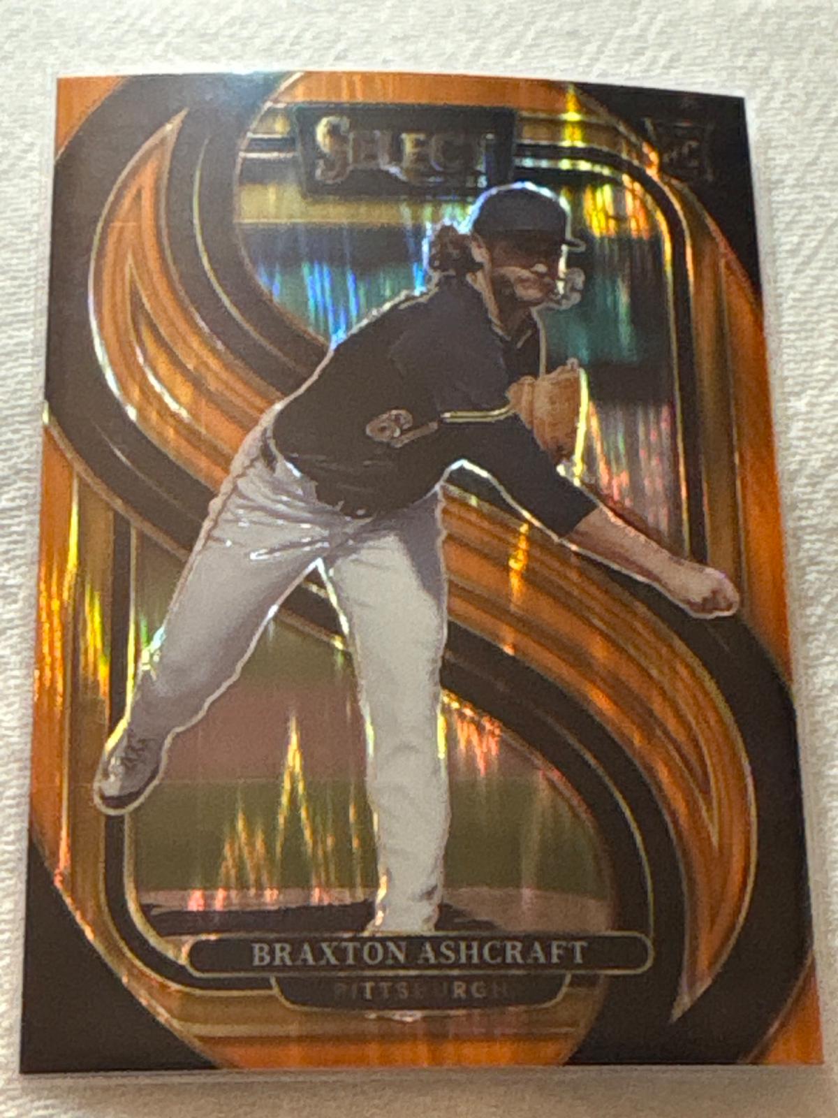 Braxton Ashcraft [Orange Flash] #156