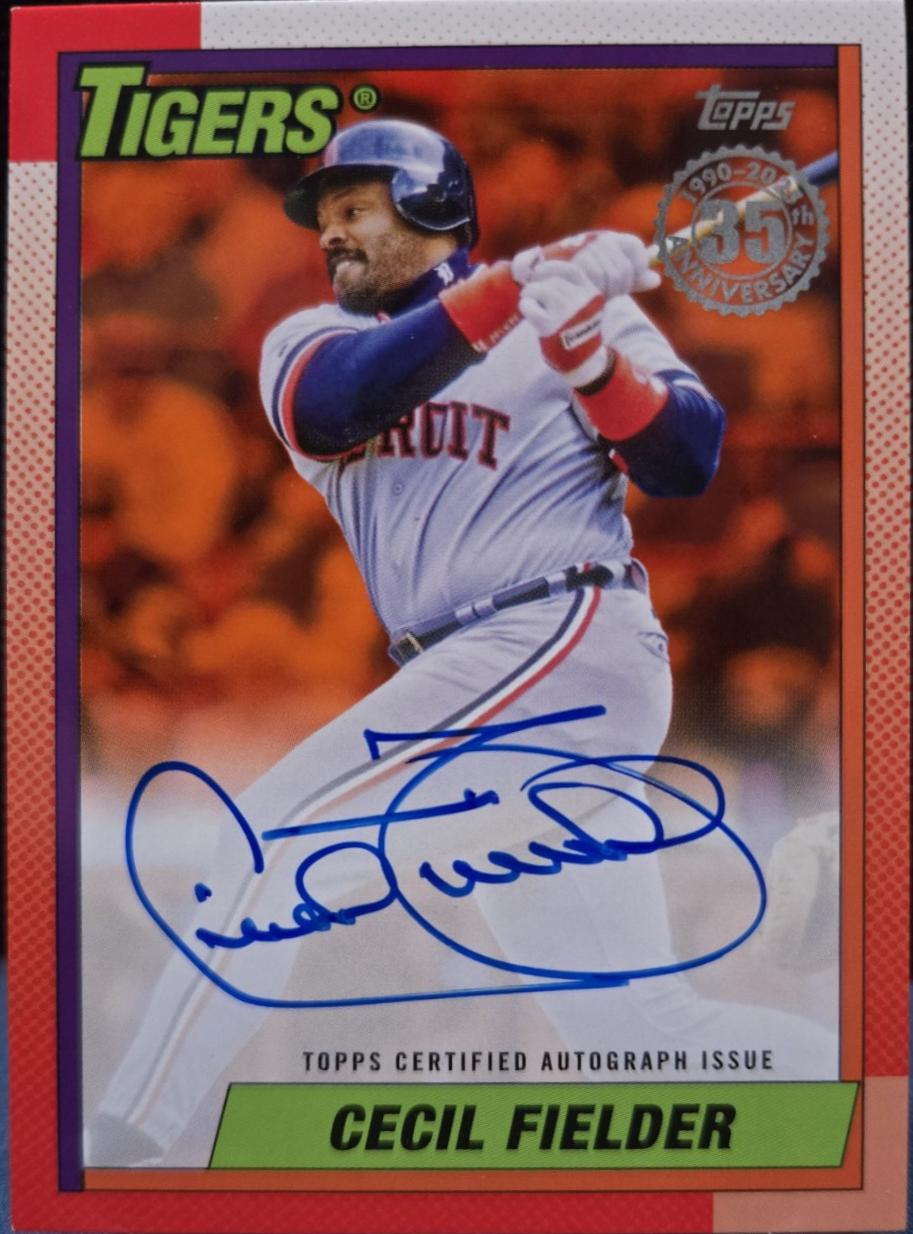 Cecil Fielder [Orange] #90A-CF