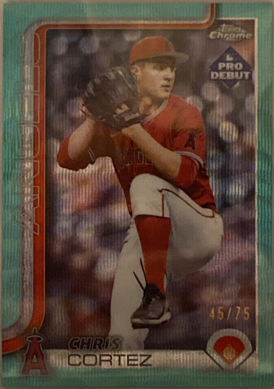 Chris Cortez [Aqua Wave Refractor] #PDC-9
