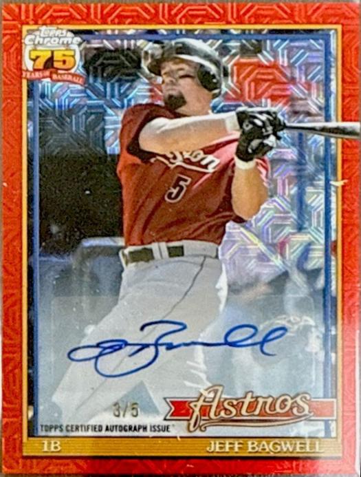 Jeff Bagwell [Red Autograph] #91C-98