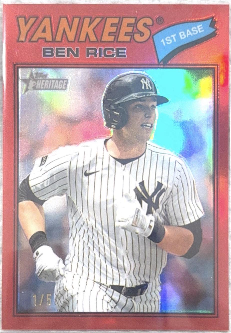 Ben Rice [Red Bordered Chrome] #189