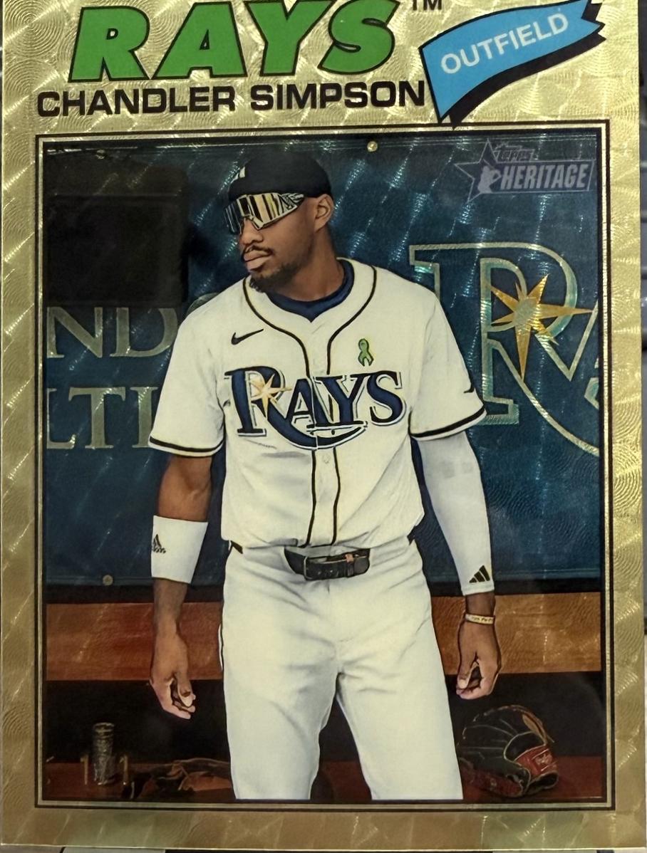 Chandler Simpson [Superfractor Chrome] #58