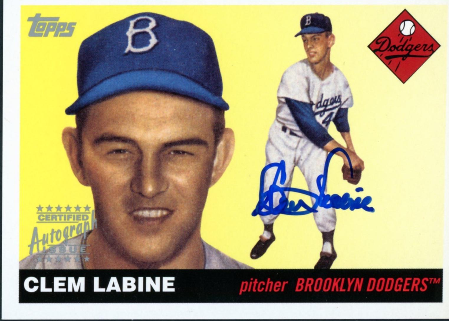 Clem Labine [Autograph] #DBA-CL