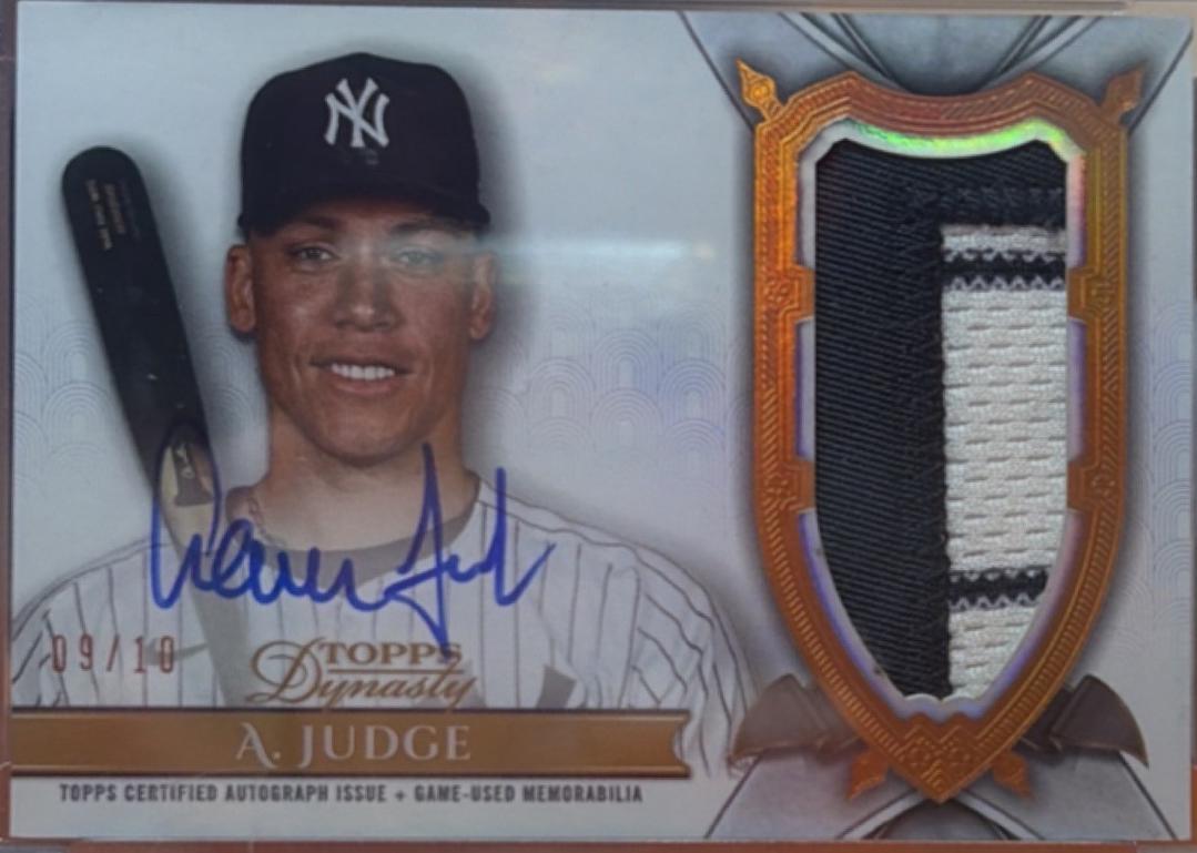 Aaron Judge [Autograph Patch] #DAP-AJ8