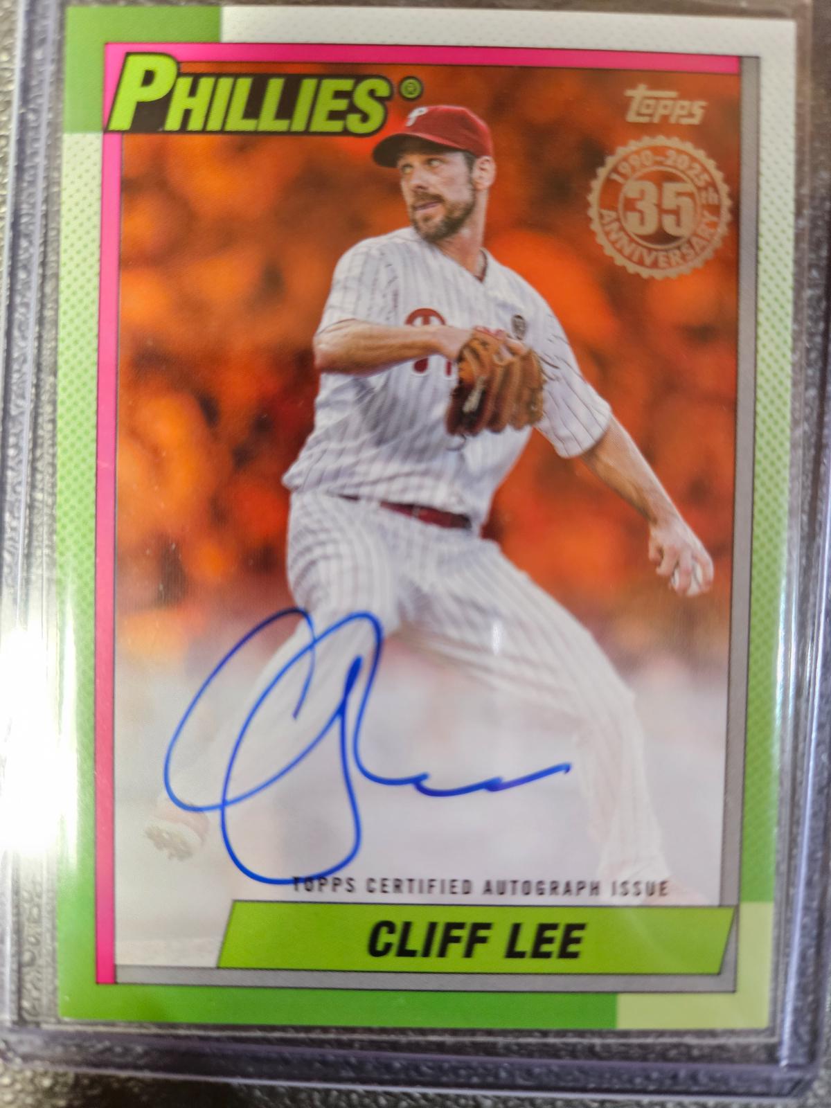 Cliff Lee [Orange] #90A-CL