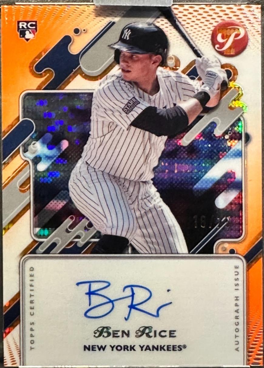 Ben Rice [Orange] #PA-BR