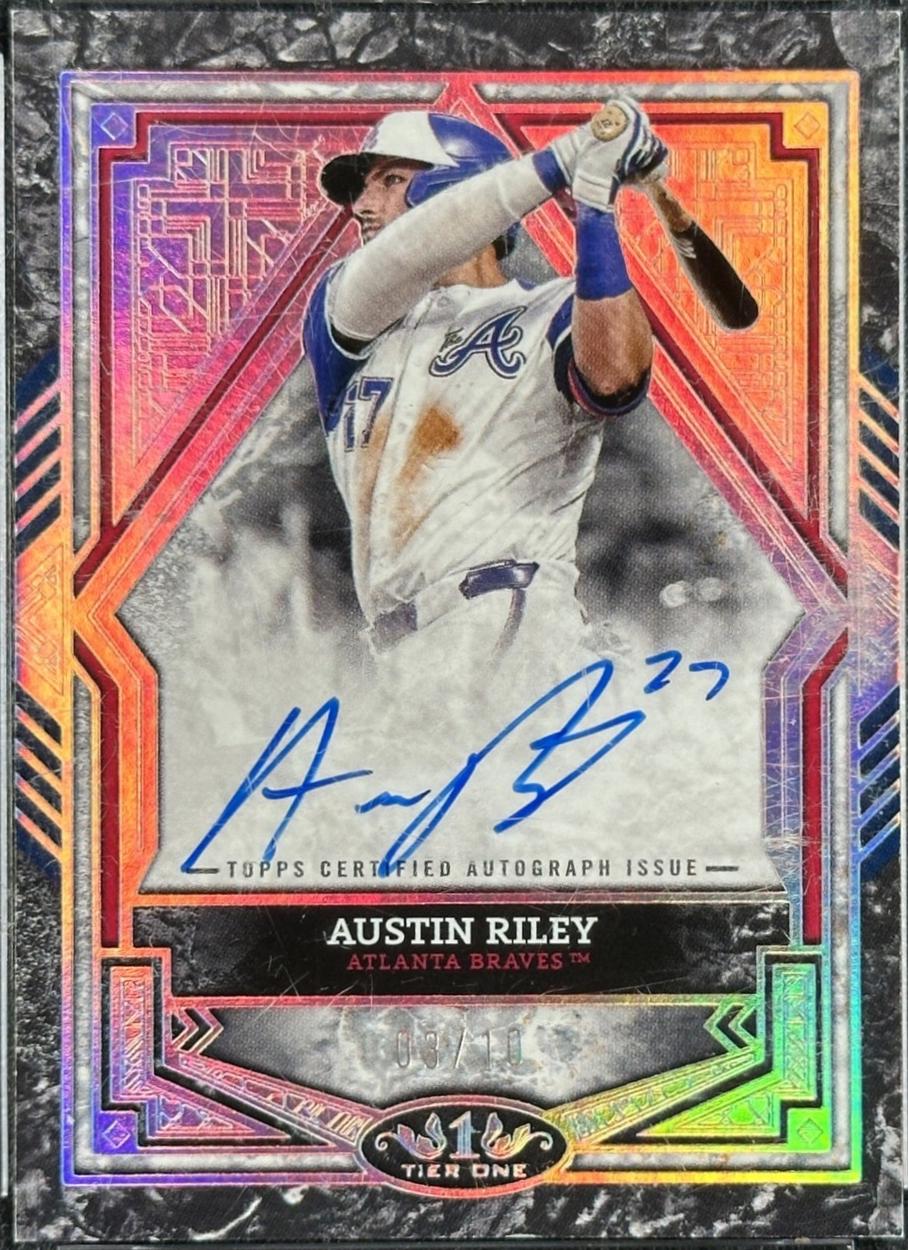 Austin Riley [Holo Silver Foil] #BA-ARI
